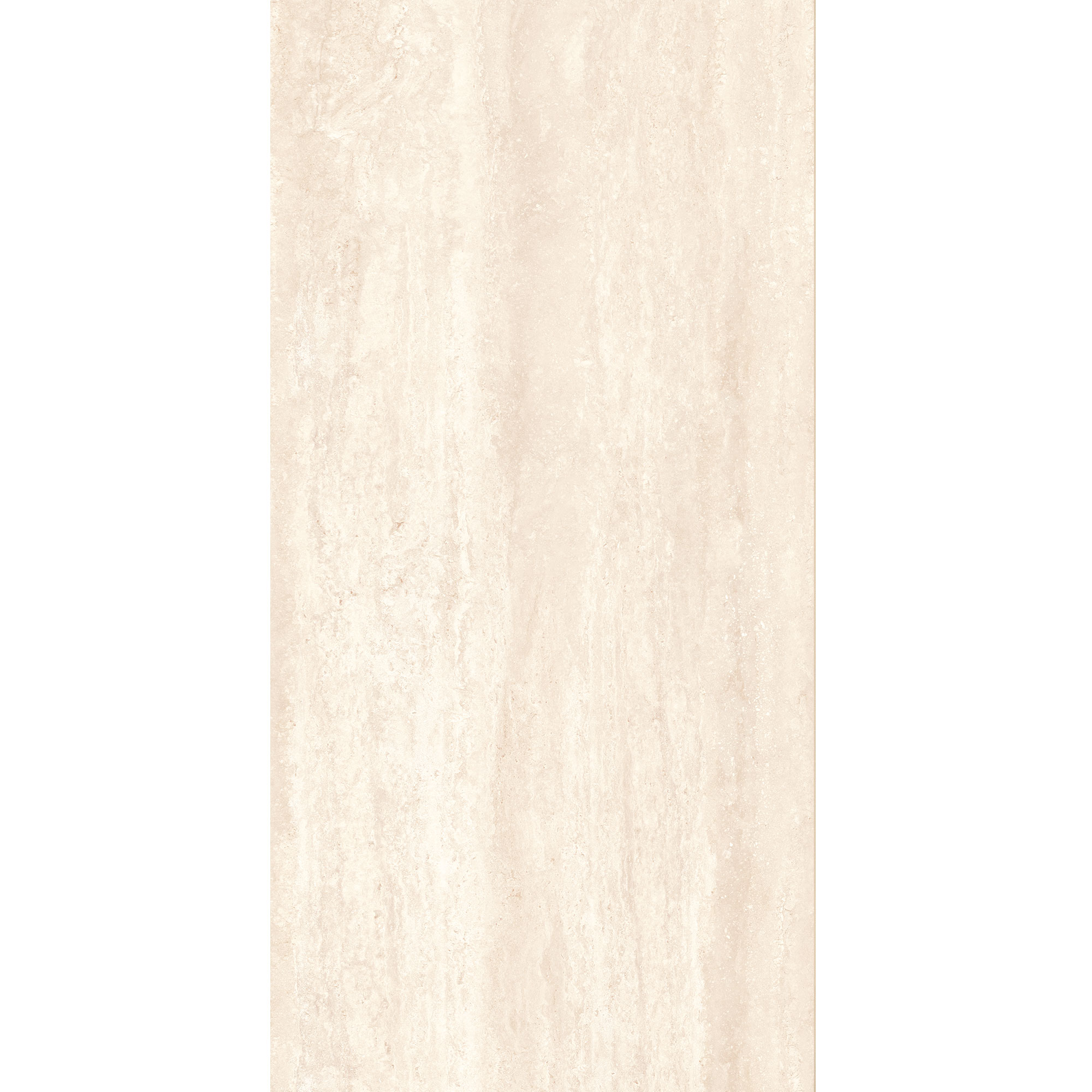 Duschrückwand Matt geperlt Travertin creme