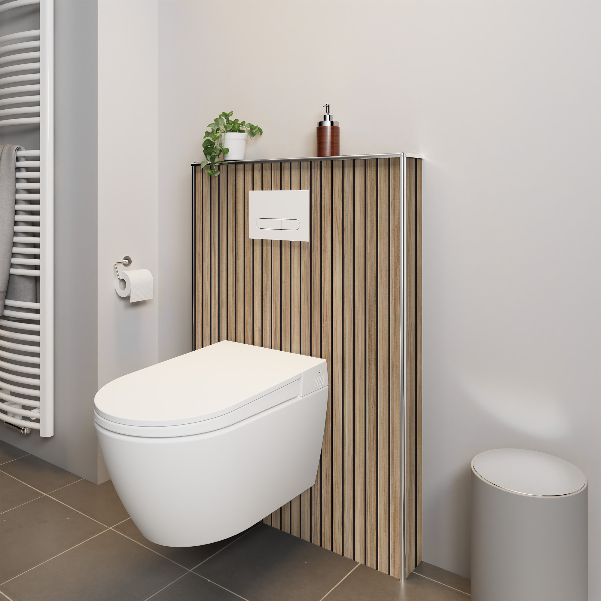 Rückwand, Scandi vertikal