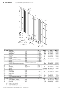 Drehfalttür 2-tlg. in Nische 09.10.2025