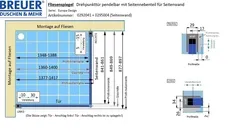 Fliesenspiegel - Artikel 0295004 + 0292041