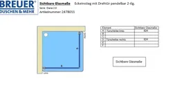 2478011 Sichtbare Glasmaße