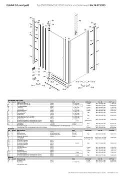 2587 Drehtür pendelbar für Seitenwand 20.04.2026