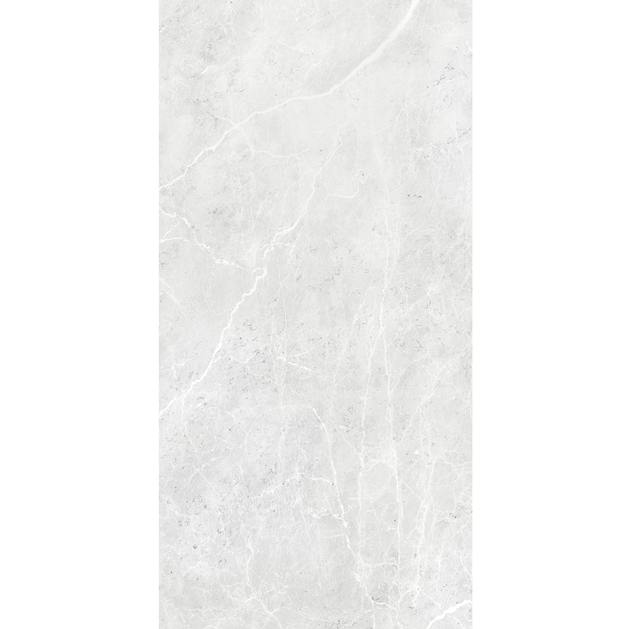 Duschrückwand Matt geperlt Marmor light grey