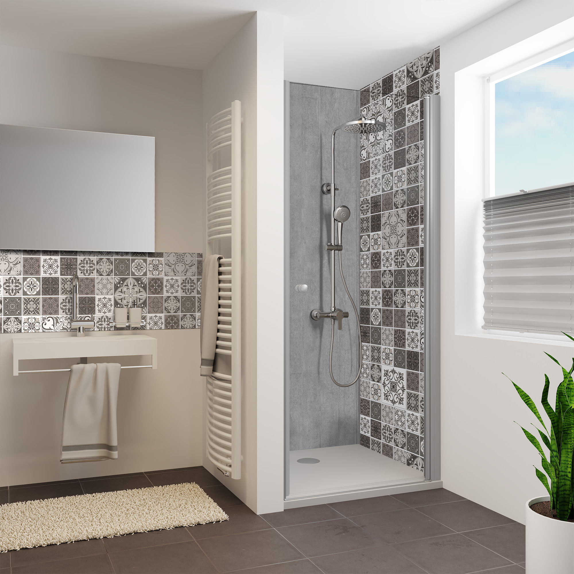 Rückwand, Marokkanische Fliese