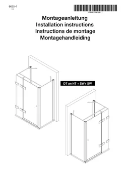 3389 Drehtür an Nebenteil mit 2 Seitenwänden (U-Kabine) 02.07.2025