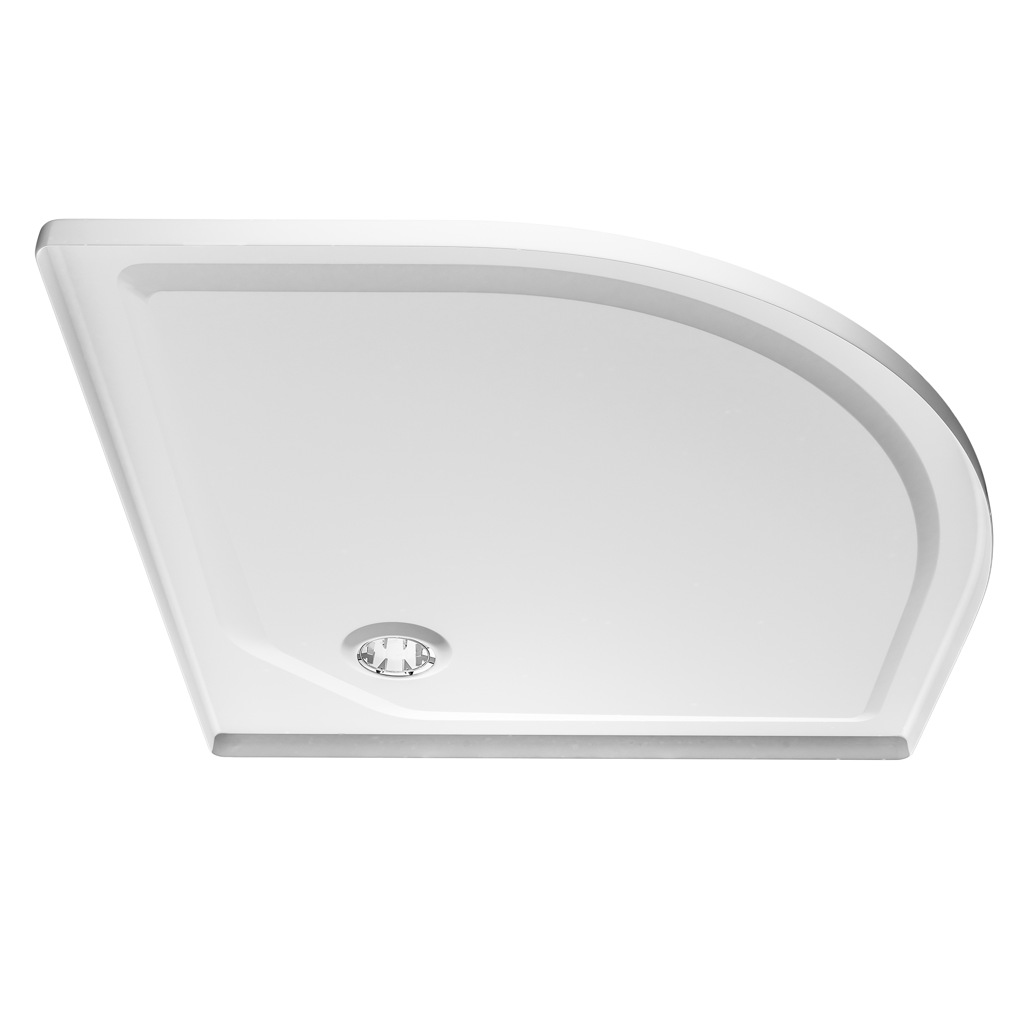 Classic Line extra flach, Rundduschwanne, Radius 550, Unterseite