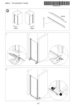 Drehtür pendelbar an Nebenteil in Nische 18.12.2025