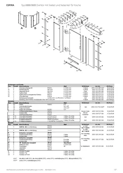 Drehtür an Nebenteil mit Seitennebenteil in Nische 31.10.2025