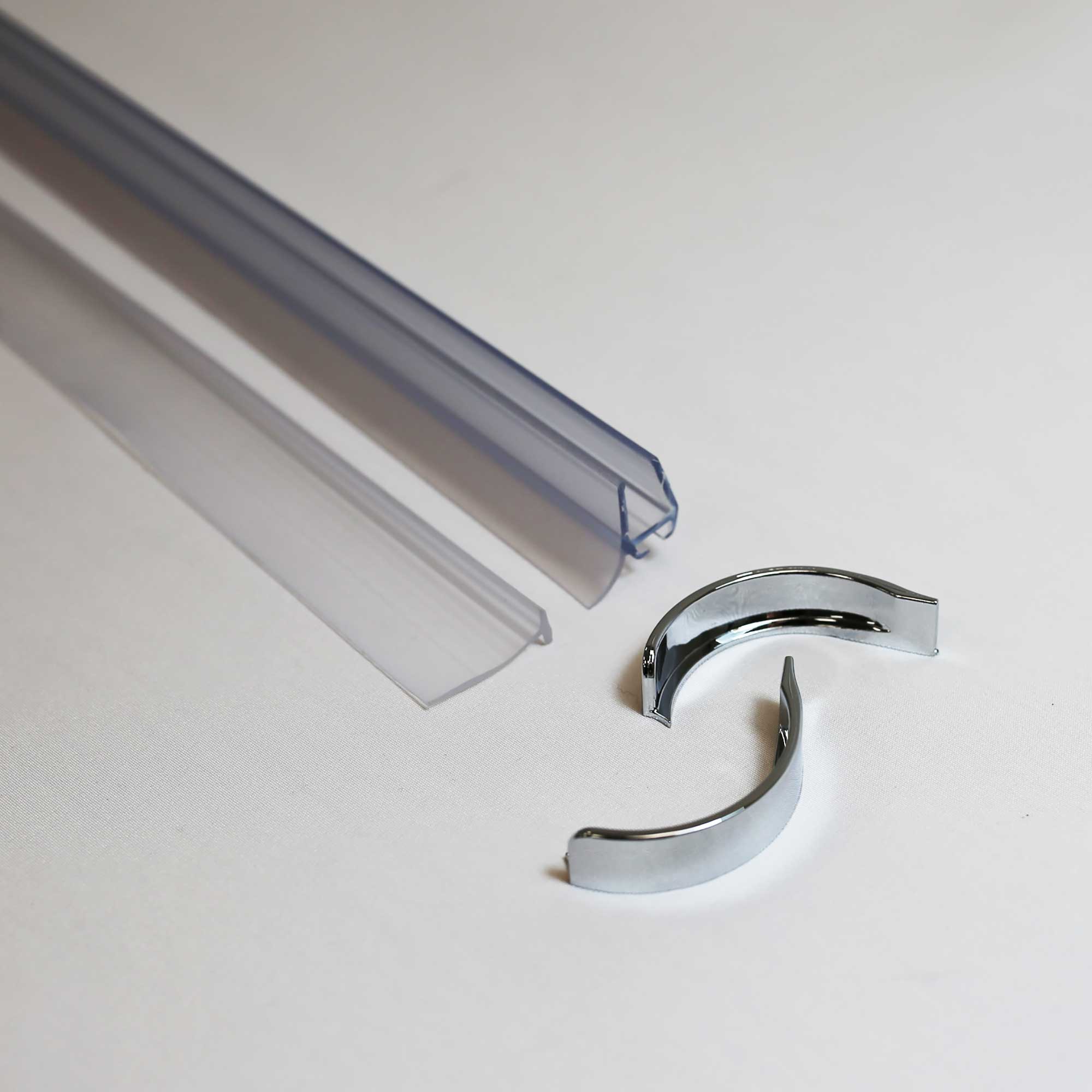 Dichtungsset, gerade, waagerecht, 1000 mm, für Bodeneinbau
