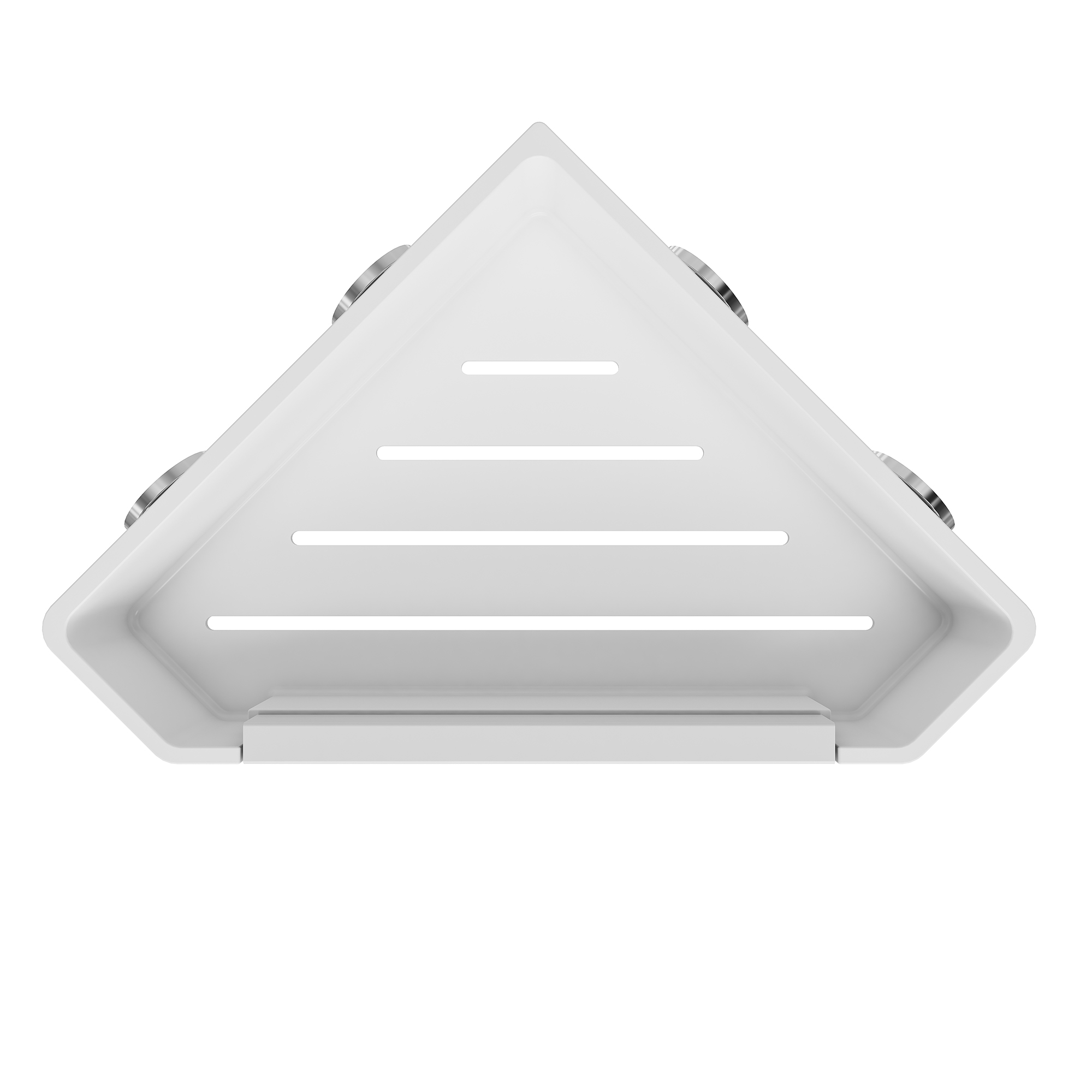 Duschkorb Fünfeck oben