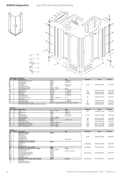 Eckeinstieg mit Drehtür pendelbar 4-tlg. 27.11.2025