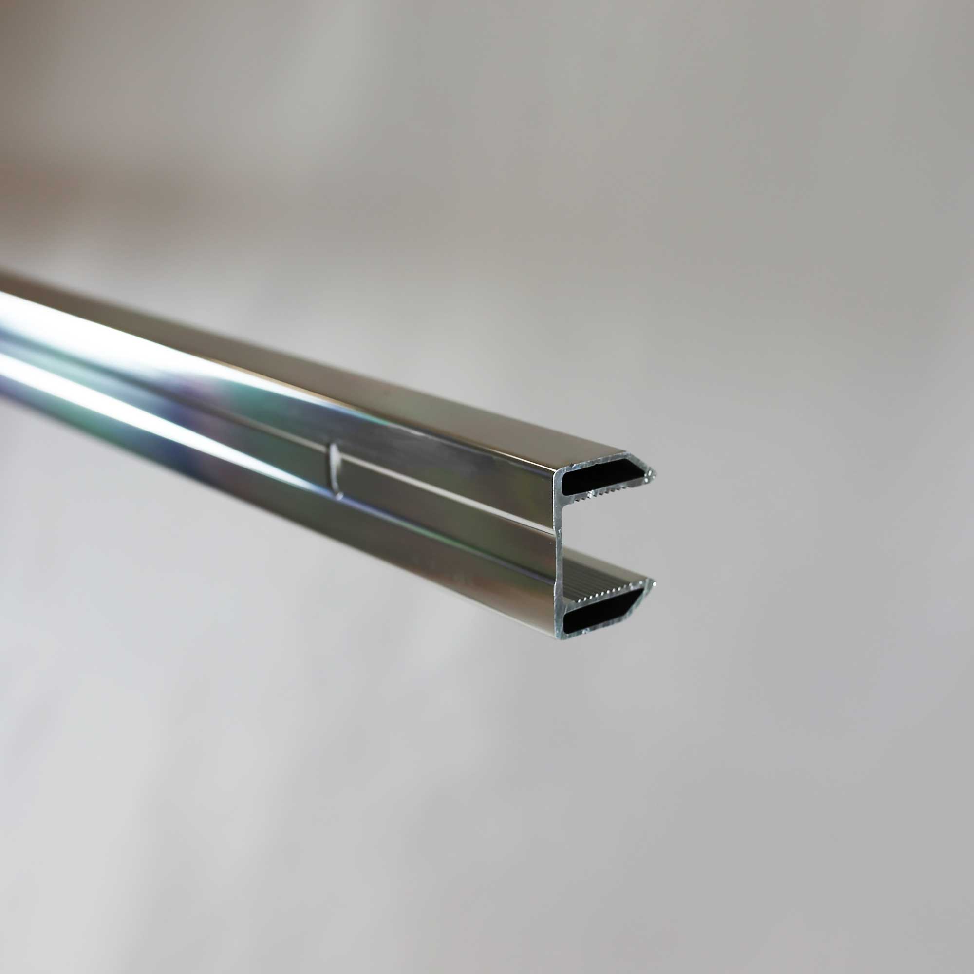 Wandanschlussprofil, gerade, senkrecht, 2000 mm, für Soft&Silent