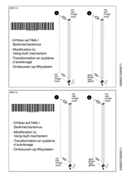 Drehfalttür 2-tlg. in Nische 20.07.2026