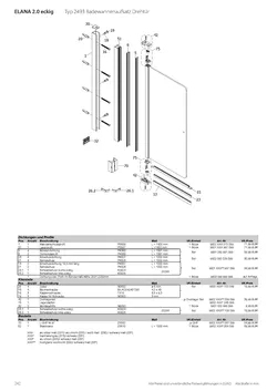 Badewannenaufsatz 1-tlg. pendelbar 08.10.2025