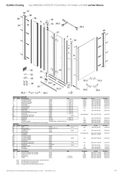 Drehfalttür 2-tlg. an Nebenteil 20.01.2026