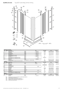 Eckeinstieg mit Drehtür 4-tlg. 21.11.2025