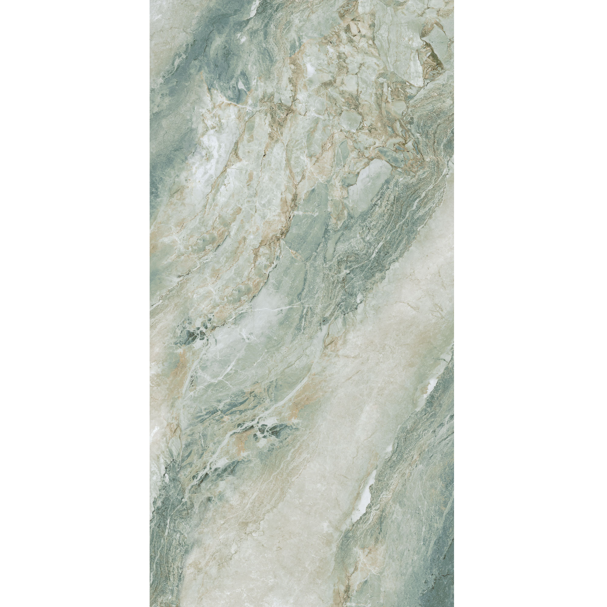 Duschrückwand Matt geperlt Onyxmarmor grün