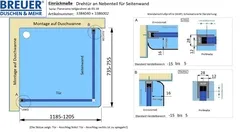 Einrückmaße - Artikel 33840040 und 3386002