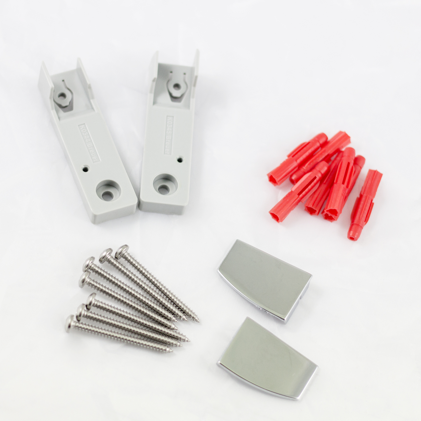 Wandanschlussprofil Set für z.B. Drehtür & Seitenwand