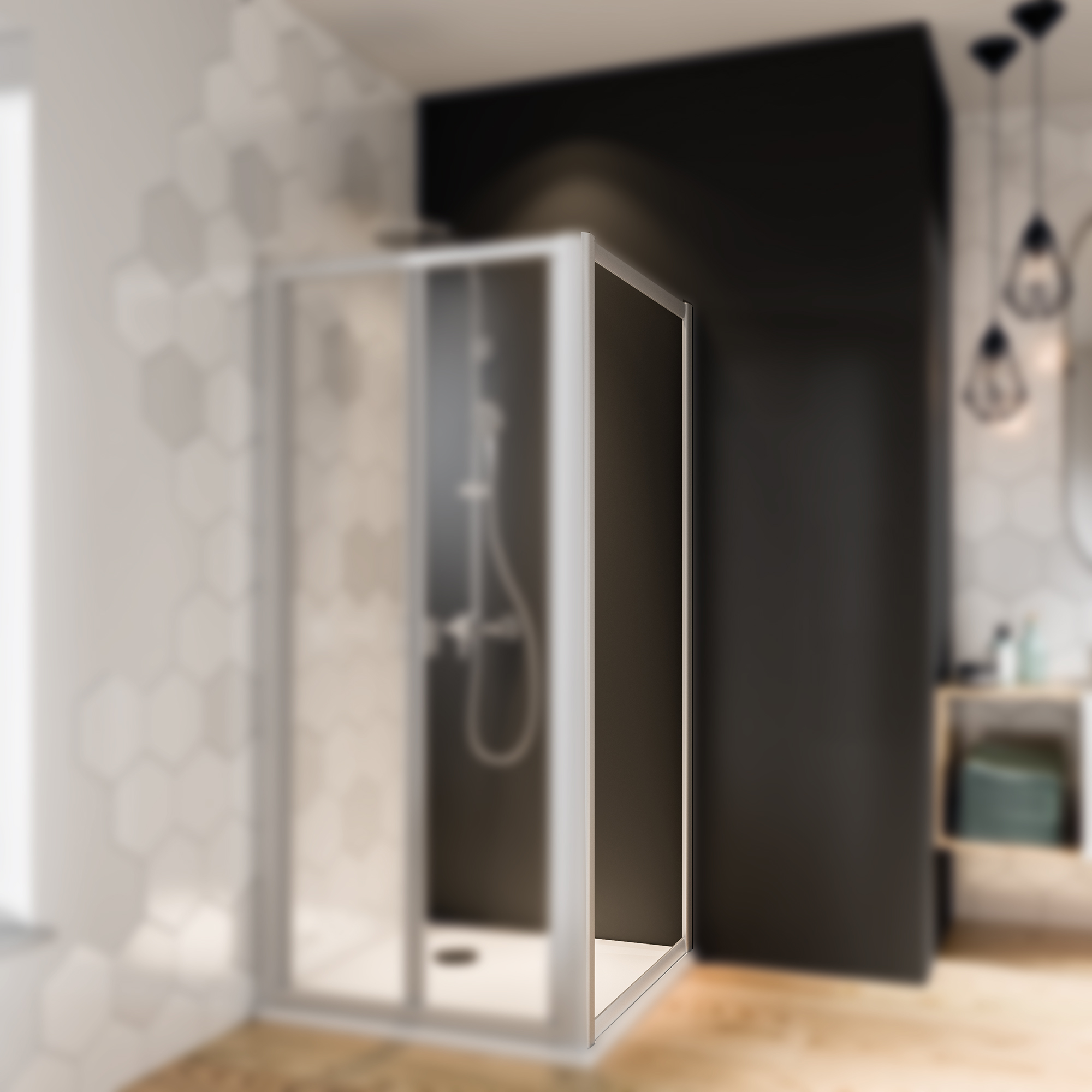 Fara 4 Seitenwand für Falttür, Fokus Wand