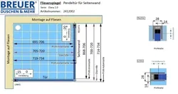 Fliesenspiegel - Artikel 2513002 + 2412002