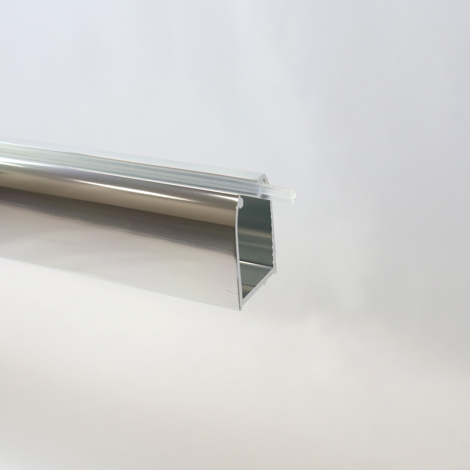 Profil Alu Chromeffekt - rund