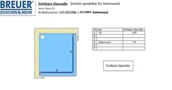 Sichtbares Glasmaß - Artikel 2413003 + 2512003