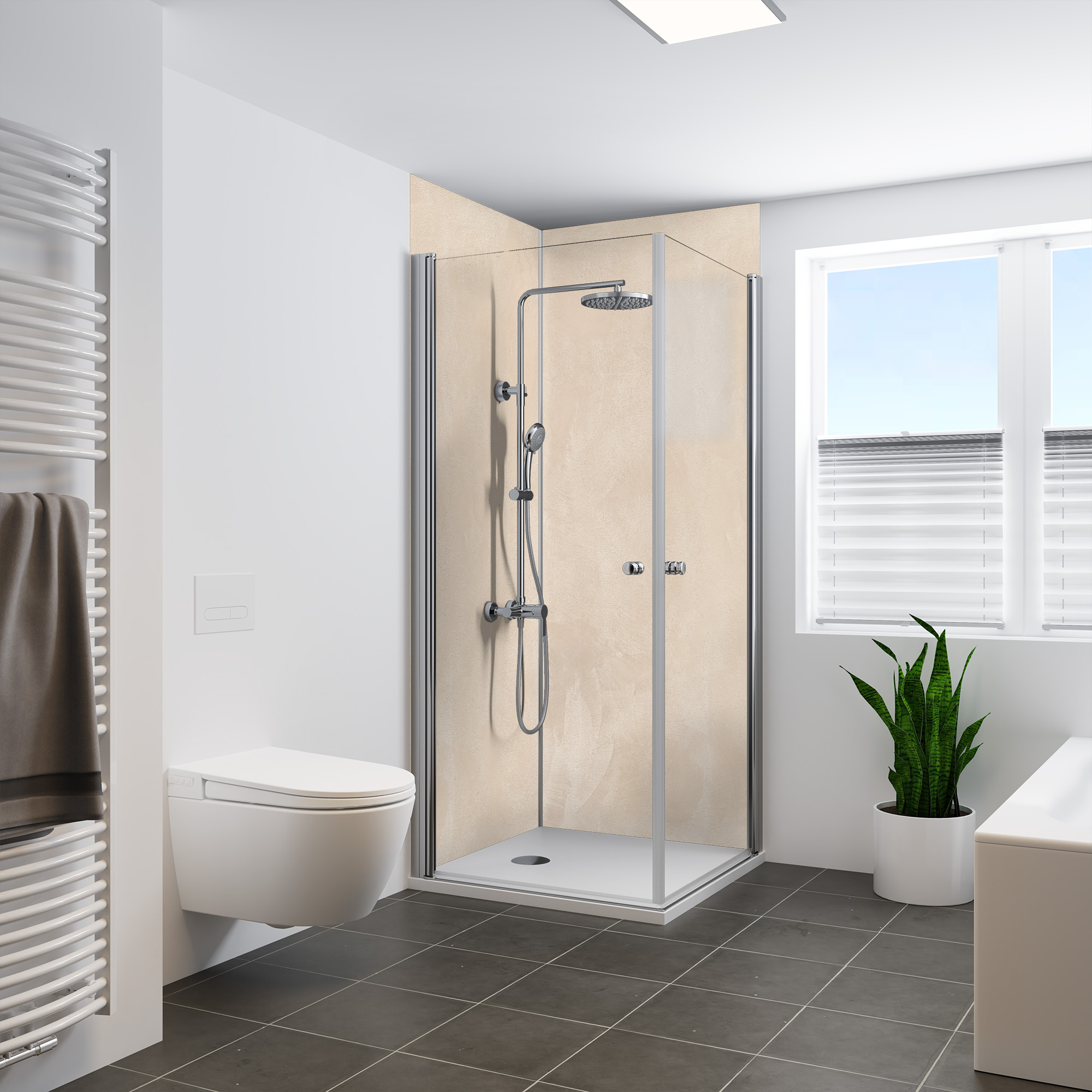 Putz-Dekor Putz-Optik 1