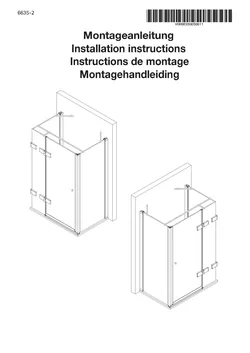 3389 Drehtür an Nebenteil mit 2 Seitenwänden (U-Kabine) 11.11.2025
