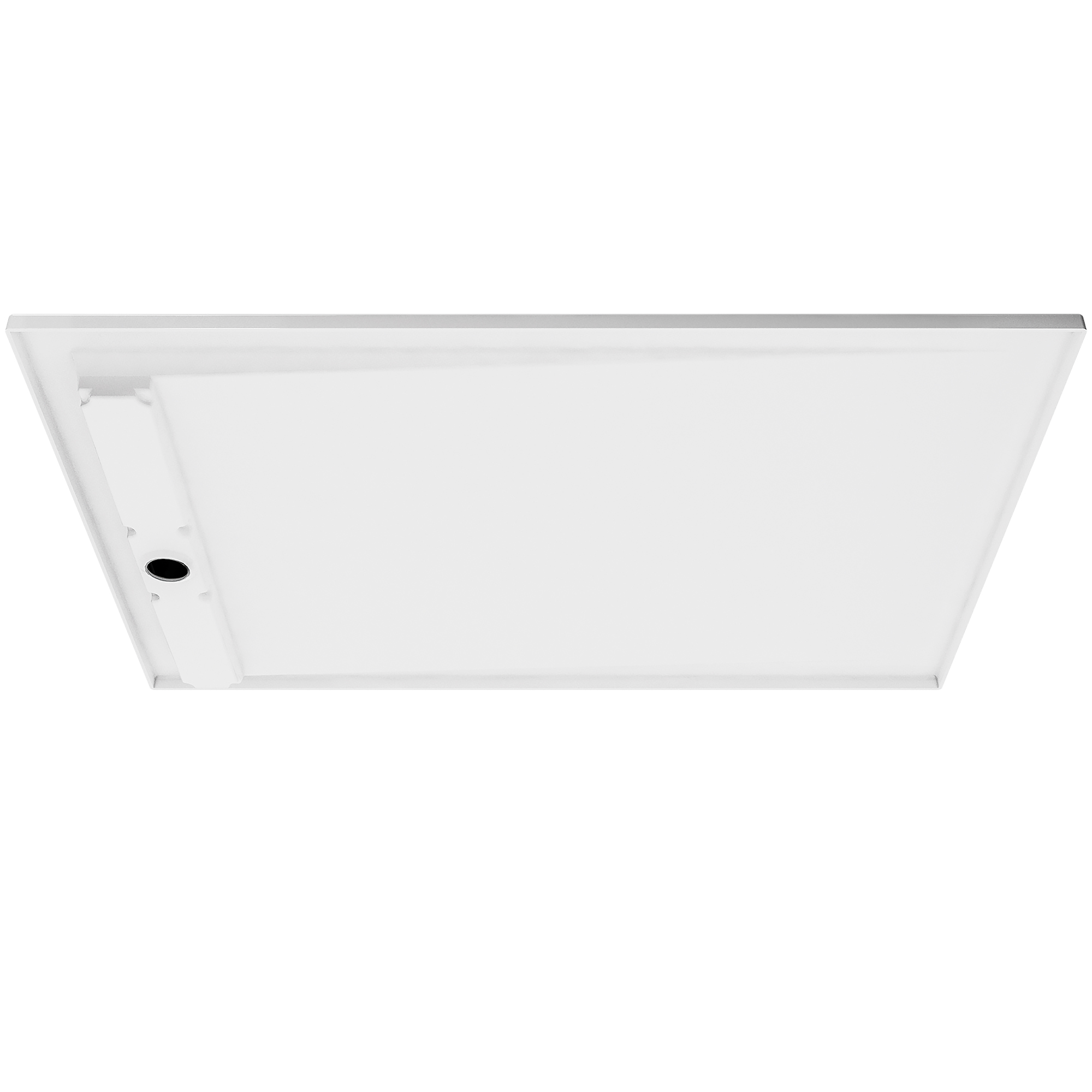 Classic Line extra flach - Ablaufrinne schmal, Rechteckduschwanne, Unterseite