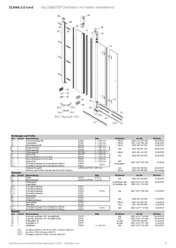 Drehfalttür 2-tlg. als Walk In 12.01.2026