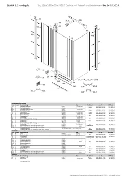 2591 Seitenwand für Drehfalttür 20.04.2026