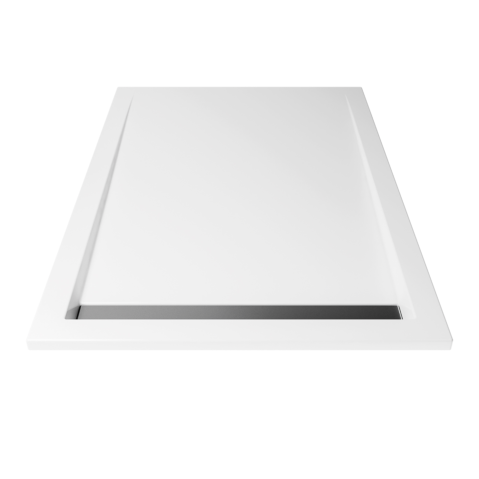 Classic Line extra flach - Ablaufrinne schmal, Rechteckduschwanne