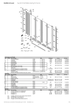 Drehfalttür 4-tlg. in Nische 09.10.2025
