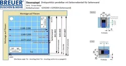 Fliesenspiegel - Artikel 0295004 + 0292040