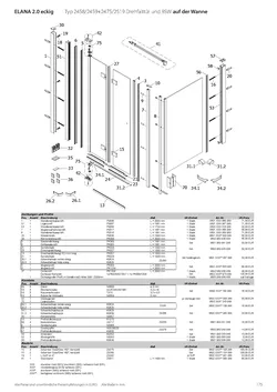 Drehfalttür 2-tlg. in Nische 20.01.2026