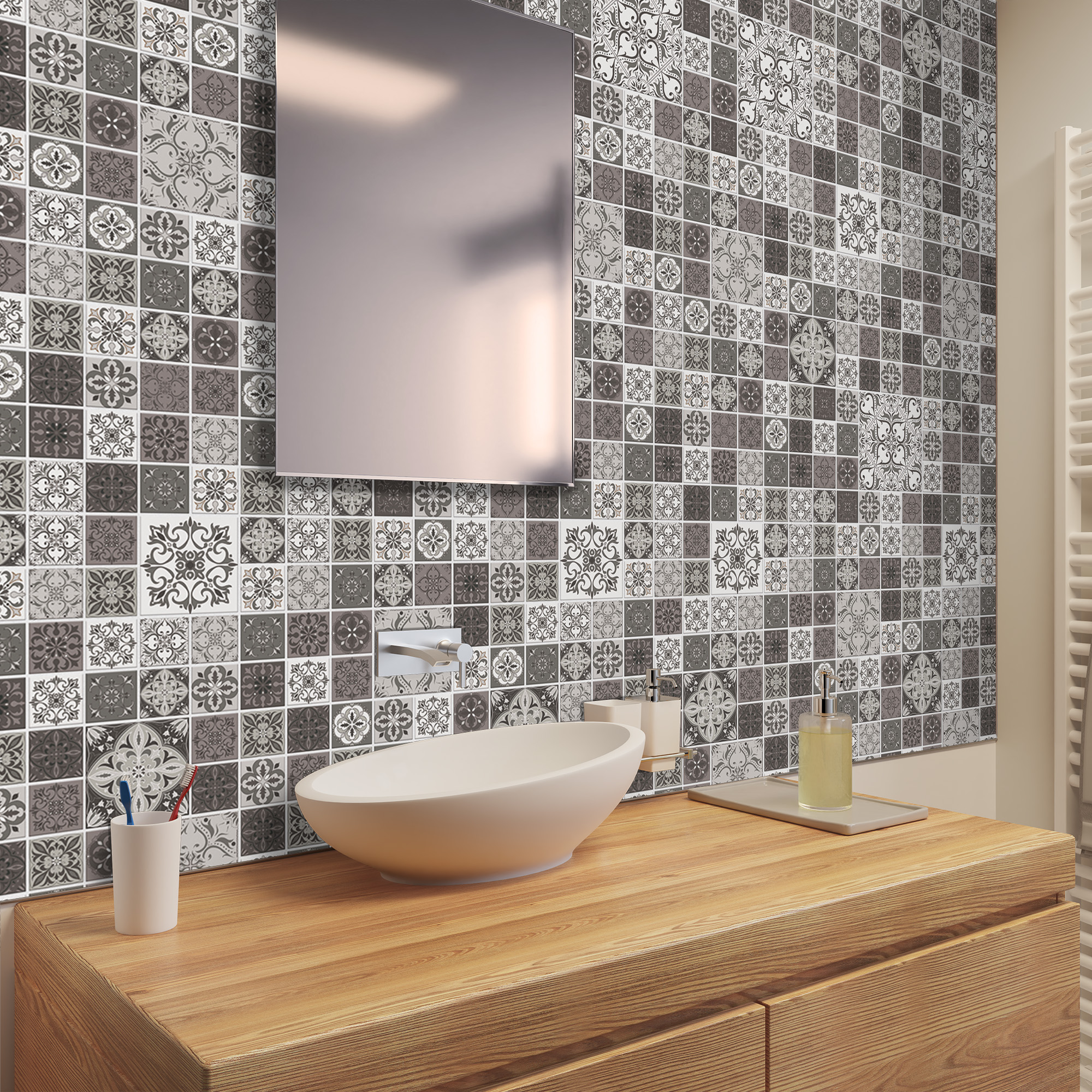 Rückwand Marokkanische Fliese