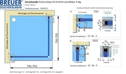 1605011 Einrückmaße