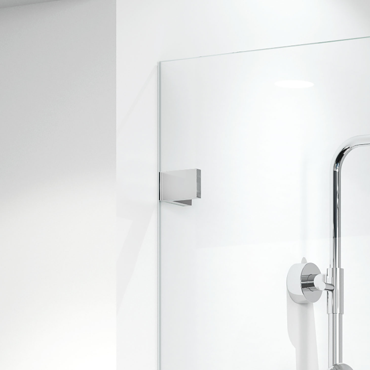 Panorama Badewannenseitenwand, Innenwinkel Detail