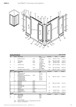 Eckeinstieg mit Gleittür / Schiebetür 4-tlg. 21.01.2026