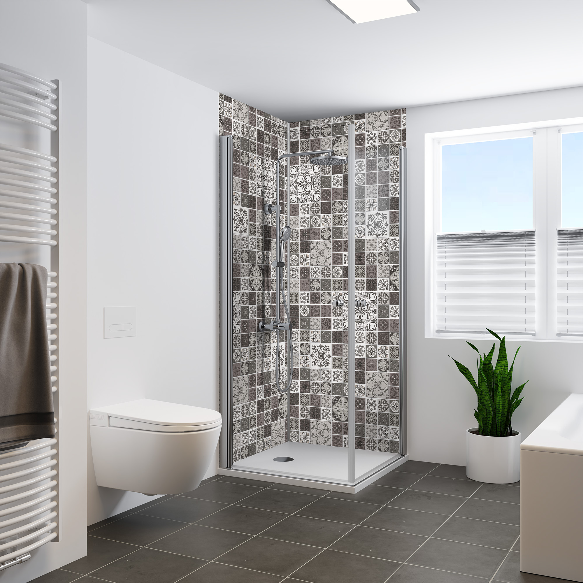 Rückwand, Marokkanische Fliese