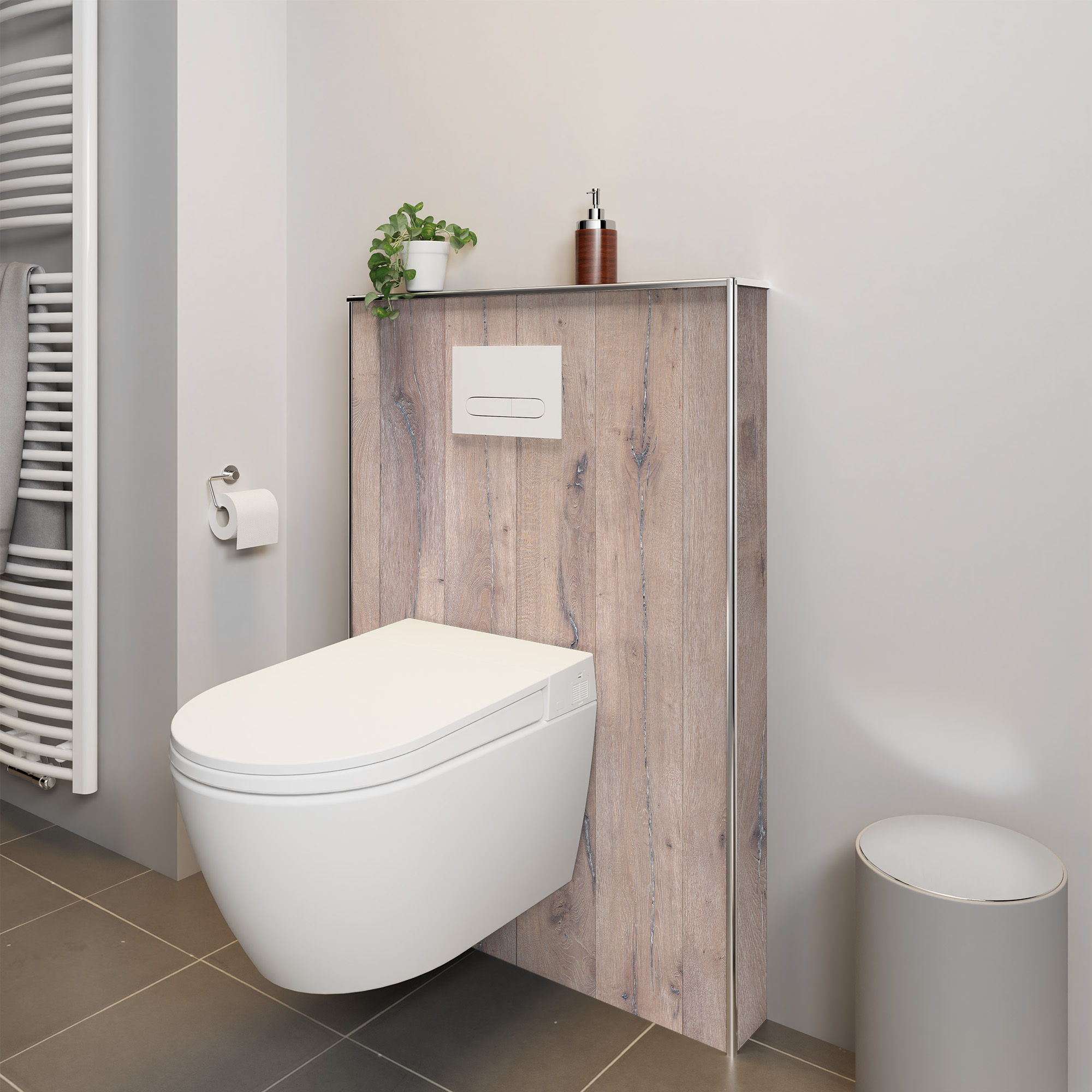 Rückwand, Eiche Landhaus