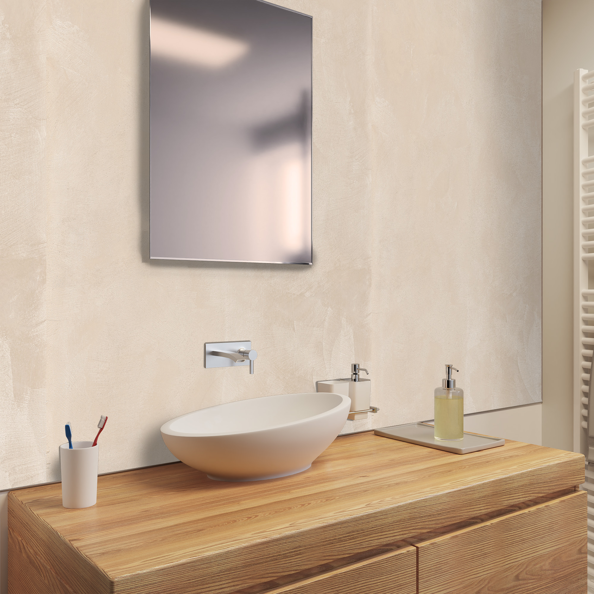 Putz-Dekor Putz-Optik 1