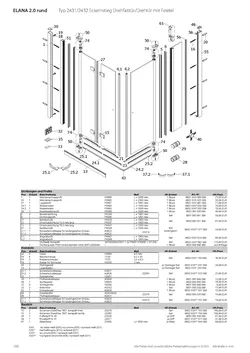 Eckeinstieg mit Drehfalttür 2-tlg. und Drehtür pendelbar an Nebenteil 20.01.2026