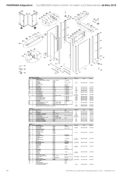 Drehtür an Nebenteil mit 2 Seitenwänden (U-Kabine) 19.01.2026