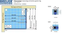Fliesenspiegel - Artikel 1650016