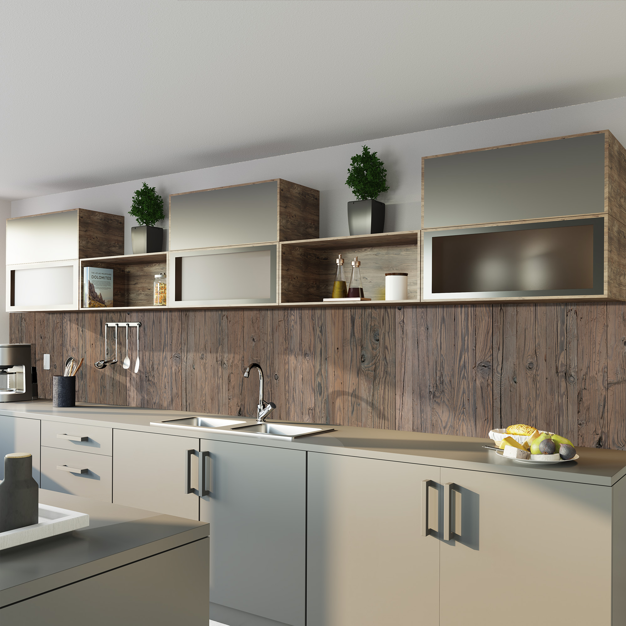 Rückwand, Altholz Nordsee