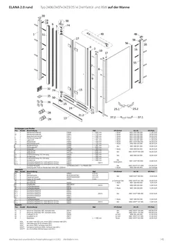 Drehfalttür 2-tlg. in Nische 20.01.2026