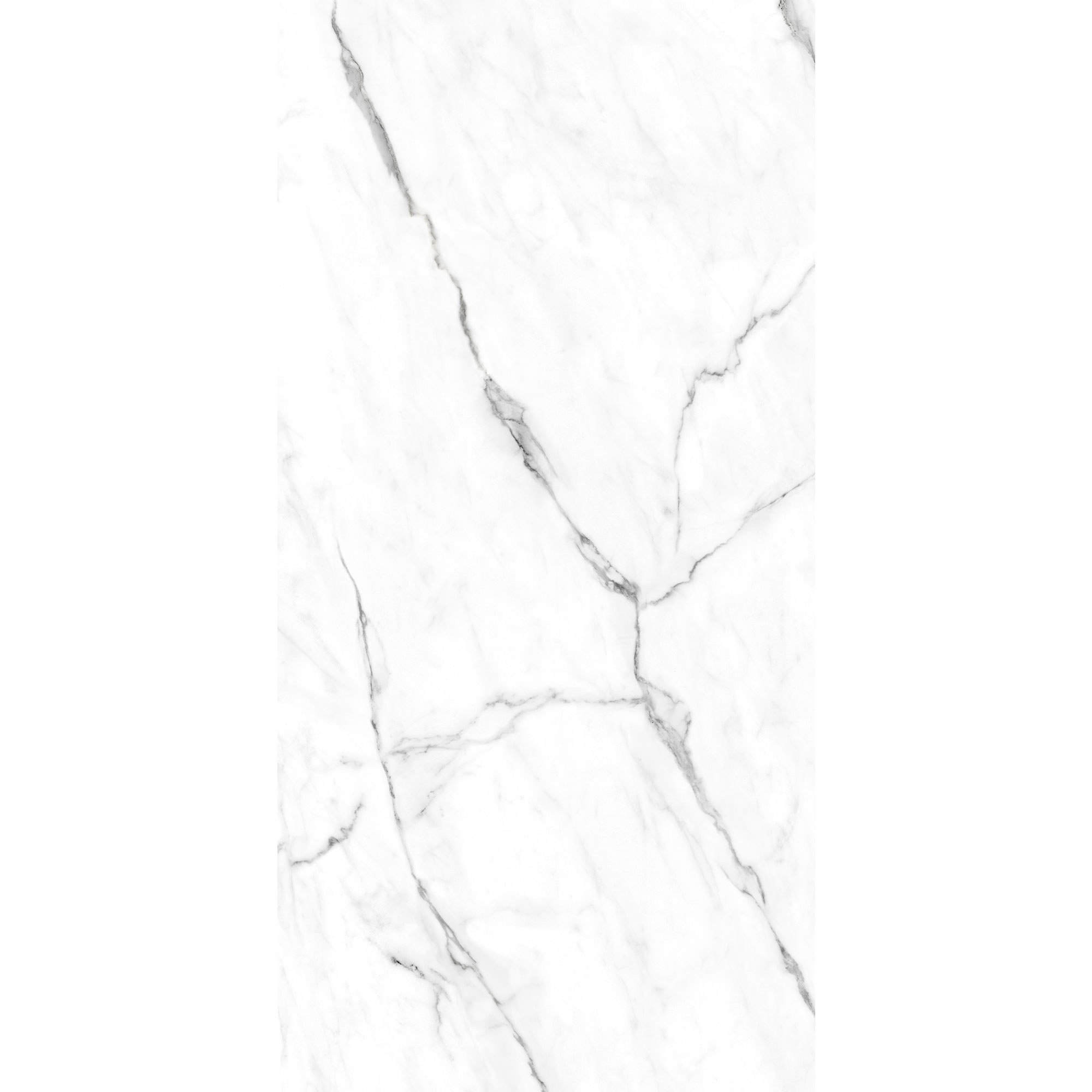 Duschrückwand Matt geperlt Marmor bianco