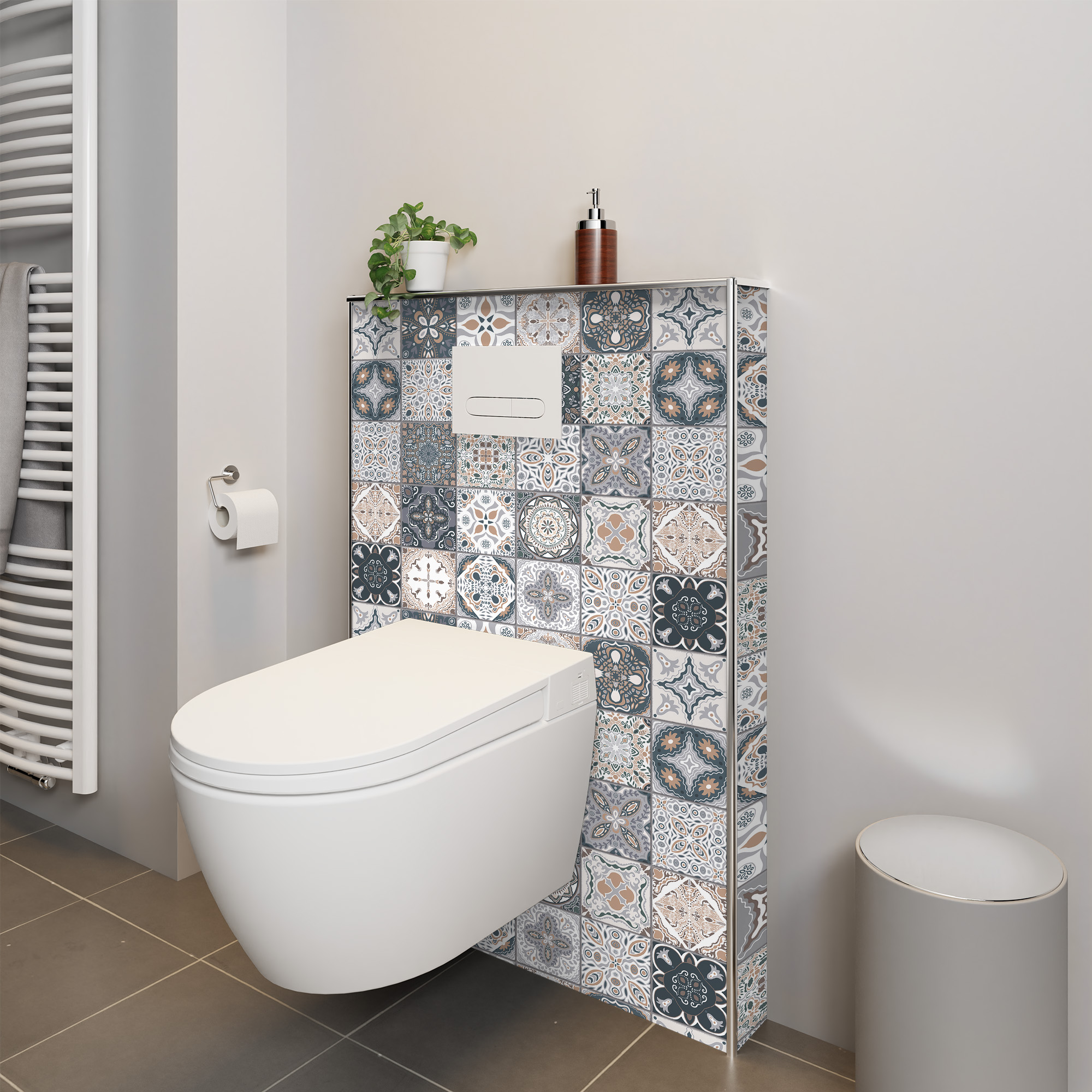 Rückwand, Fliese Mediterran